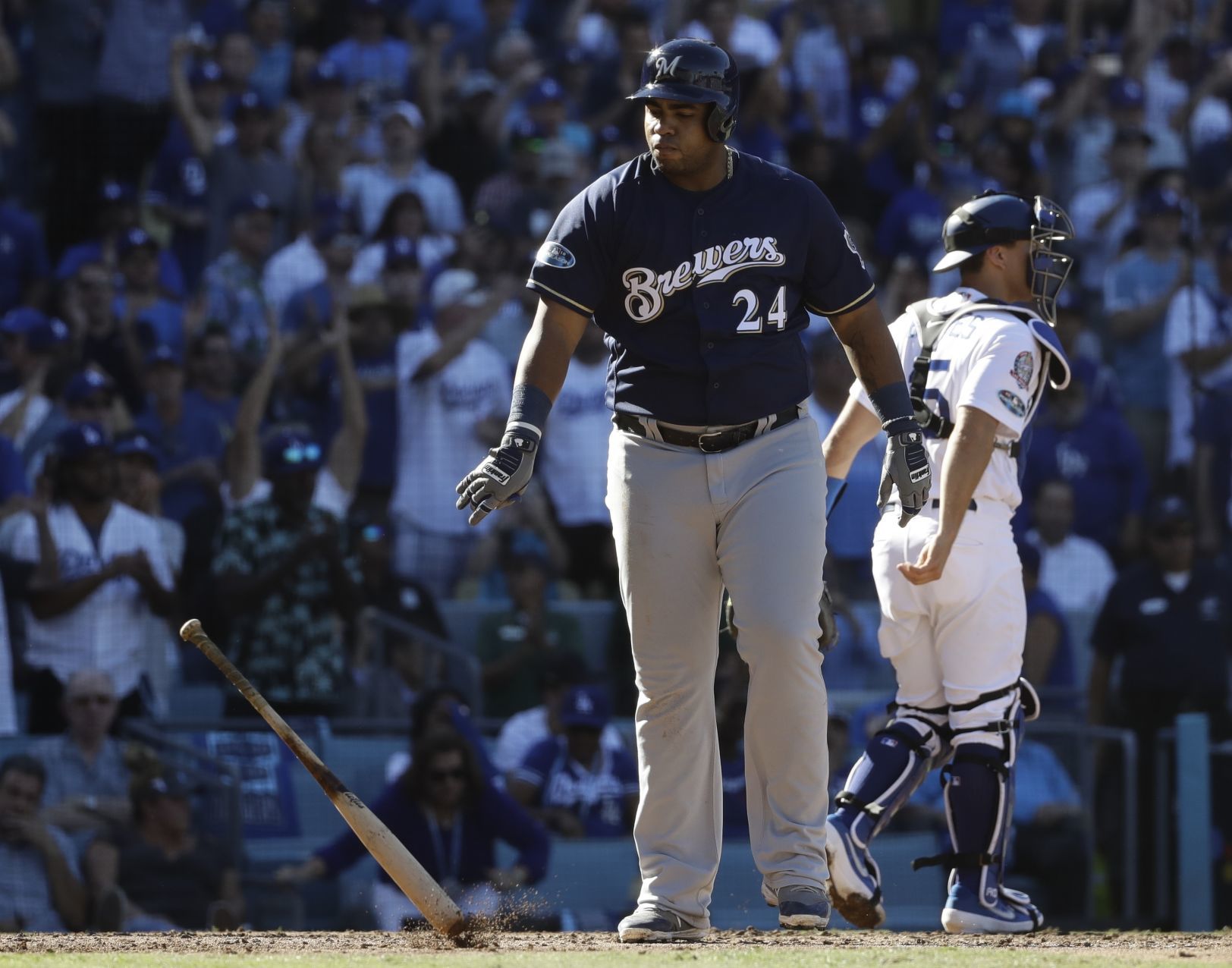 Dodgers 5, Brewers 2